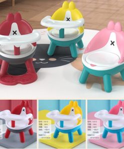 Ghế ăn dặm hình trứng đa năng 2 in 1 dành cho bé chất liệu nhựa an toàn