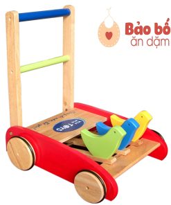 Xe Tập Đi Cho Bé Bằng Gỗ