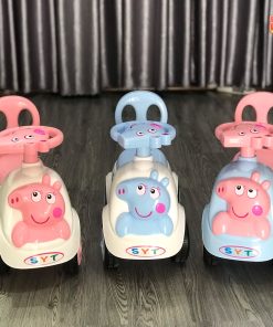 Xe chòi chân Thỏ/ Heo Peppa có nhạc cho bé