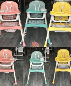 Ghế ăn dặm TOBE Ricard 3126 cao cấp, đa năng nâng hạ độ cao ( hình thật)