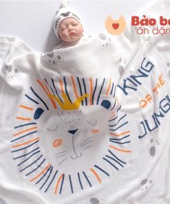 Chăn lụa mềm mại siêu mát cho bé size 110x100cm