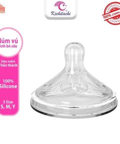 Núm Ti Bình Bò Sữa Kichi Cổ Rộng