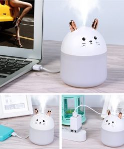 Máy phun sương tạo ẩm mini 250ml hình mèo siêu đáng yêu