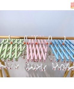 Móc chùm phơi quần áo cho bé 29 chiếc kẹp