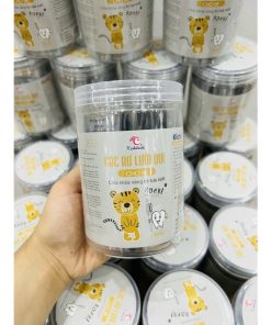 Hộp 30 que rơ lưỡi KICHI vệ sinh răng miệng cho bé từ 3m+