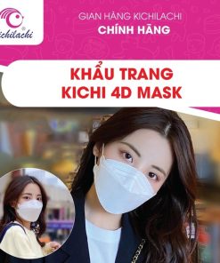Khẩu Trang 4d Kichilachi Mask Kháng Khuẩn, Chống Bụi, An Toàn (SET 5 CHIẾC)