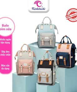 Balo Bỉm Sữa 13 Ngăn Cao Cấp Kichi