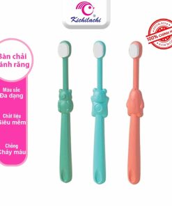 Bàn Chải Kichi Lông Tơ Hình Gấu Siêu Mềm Mịn