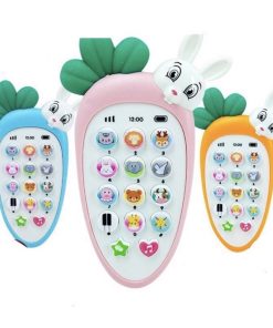 Điện thoại đồ chơi con ong, con thỏ cà rốt biết hát phát triển trí tuệ cho bé