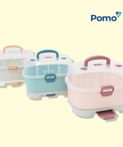 Khay úp bình Holla có khay hứng nước và nắp đậy tiện dụng