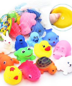 Đồ chơi nhà tắm cho bé 13 món chất liệu silicon an toàn