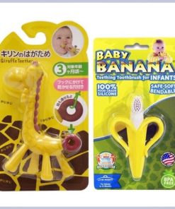 Gặm nướu silicone mềm mại KICHI, không BPA bảo vệ răng cho bé