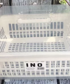 Khay úp bình sữa có khay hứng nước và nắp đậy INO