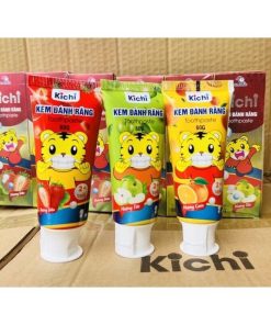 Kem đánh răng kichilachi nuốt được, bảo vệ răng miệng cho bé tuýp 45g