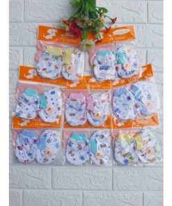 Set bao tay chân cao cấp hàng thun lạnh cho bé