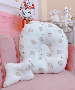 Gối chống trào ngược muslin Taco kèm gối đầu cho bé