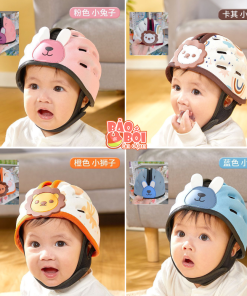 Mũ bảo hiểm hình thú cao cấp cho bé (có hộp)