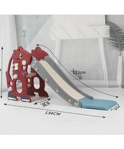 Cầu trượt khủng long