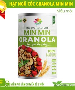 Ngũ cốc hạt Granola Min Min hộp 500gr