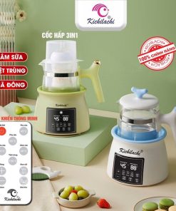 Máy Đun Nước Pha Sữa Thông Minh Kichi, có chế độ giữ ấm