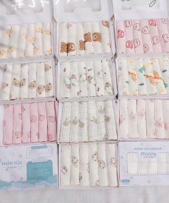 Khăn sữa Muslin Moony cho bé