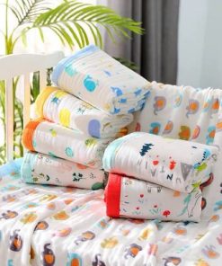 Khăn tắm nhăn 6 lớp bo viền Jubon