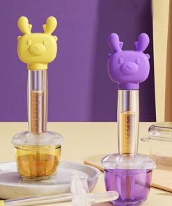 Ống bón sữa, thuốc kichi hình hươu cao cấp (có hộp nhựa)