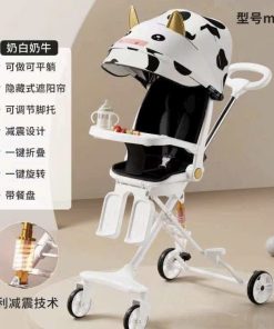 Xe đẩy M9 cho bé sơ sinh, xe đẩy ngã lưng 180 độ và đảo chiều tự động