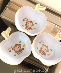Bát phíp Kichi hình quả táo mã 342