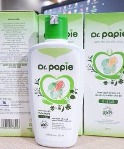 Nước tắm gội thảo dược Dr.papie