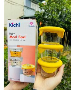 Cốc trữ đông thủy tinh Kichi ( 3 cái trong hộp )