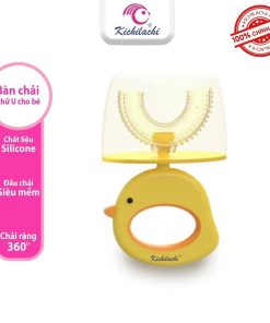 Bàn chải chữ U khủng long có nắp đậy vịt