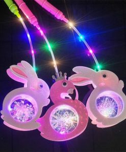 Set 10 lồng đèn trung thu hình thú có đèn