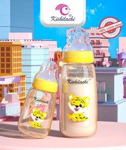 Bình Sữa Kichi PPSU Cổ Hẹp Cảm Biến Nhiệt 80ml,150ml, 250ml