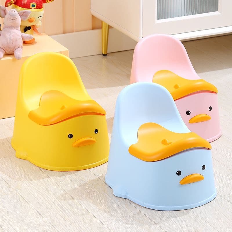Bô ngồi toilet họa tiết con Vịt cho bé