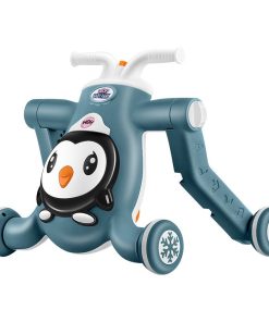 Xe tập đi kiêm xe chòi chân chim Cánh Cụt mẫu mới 3in1