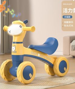 Xe chòi cừu 518 mẫu mới 2024 có đèn có nhạcdành cho bé từ 1-3 tuổi