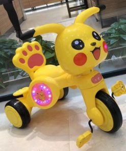 Xe đạp 3 bánh Pikachu có đèn nhạc cho bé