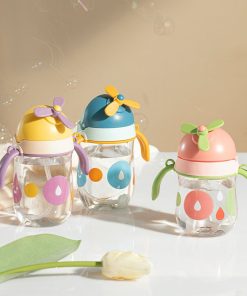 Bình tập uống nước chống sặc hình chong chóng hàng thường