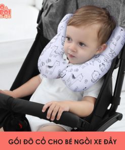 Gối đỡ cổ ngồi xe đẩy cho bé ( hàng loại 1 )