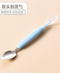 Thìa nạo ăn dặm cho bé kèm túi oop