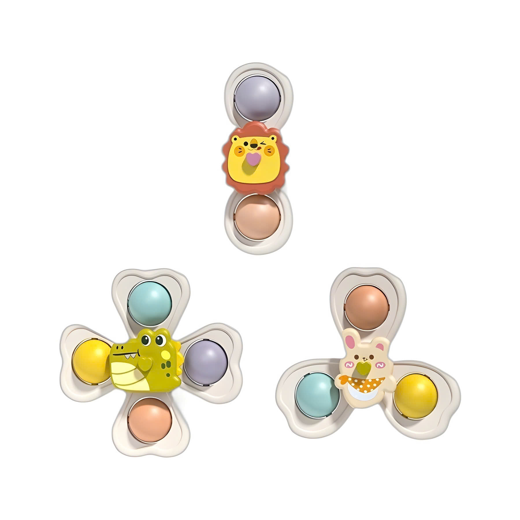 Set 3 con quay đồ chơi cho bé