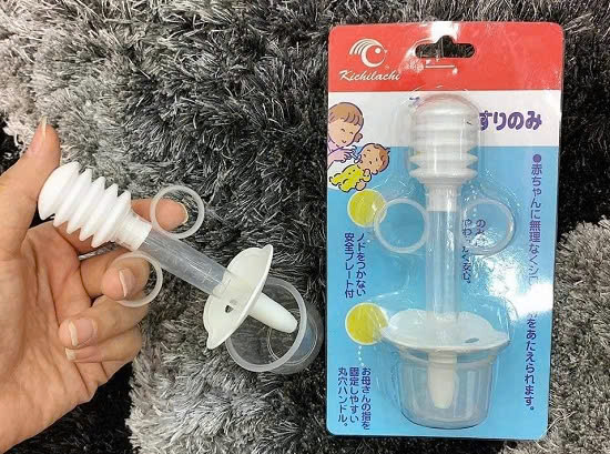 Ống bón sữa thuốc Kichi vỉ xanh